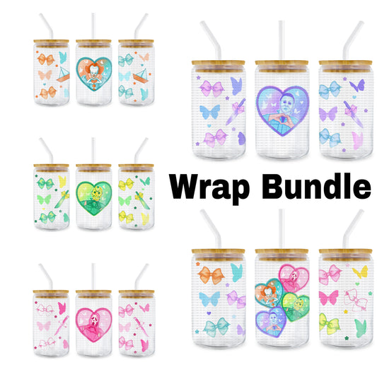 Horror Pastel Hearts Wrap Bundle