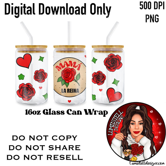 Mazapan 16 oz. Glass Wrap File