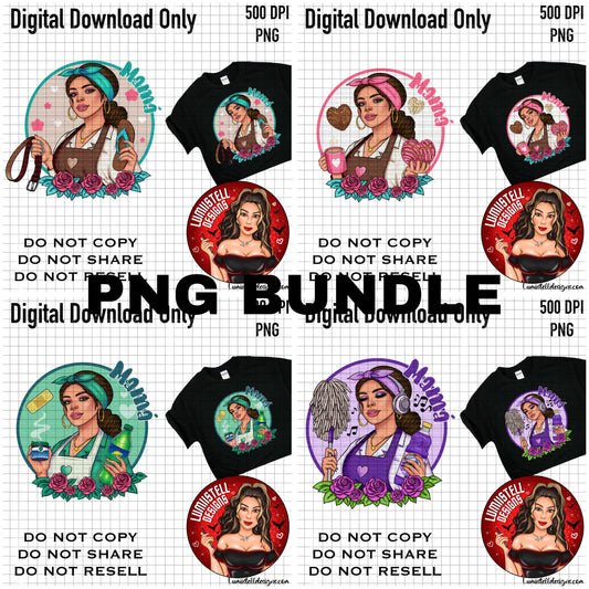 Mama PNG Bundle