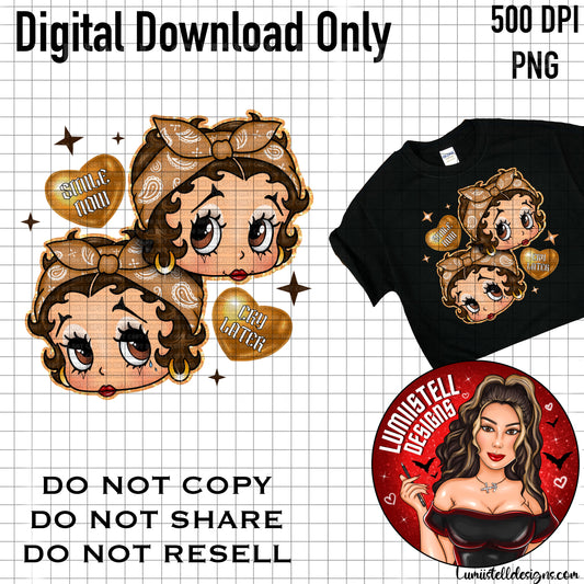 BB Brown Chicana PNG