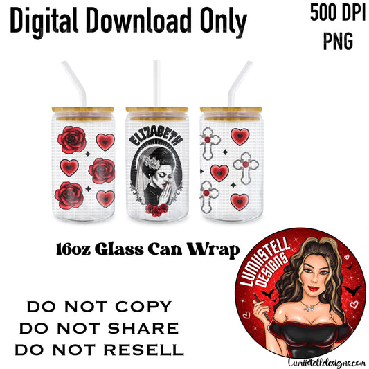 Catholic BOF 16 oz. Glass Wrap File