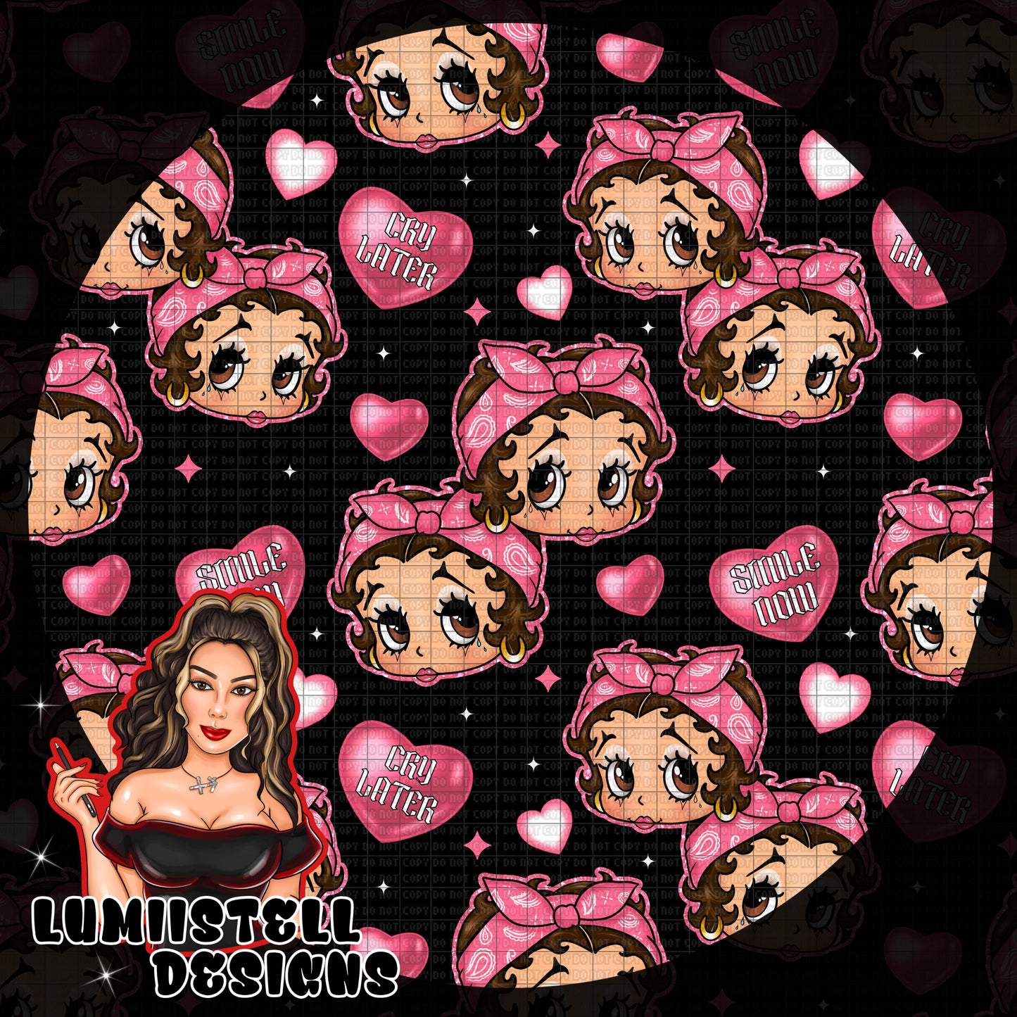 BB Chicana Pink Seamless