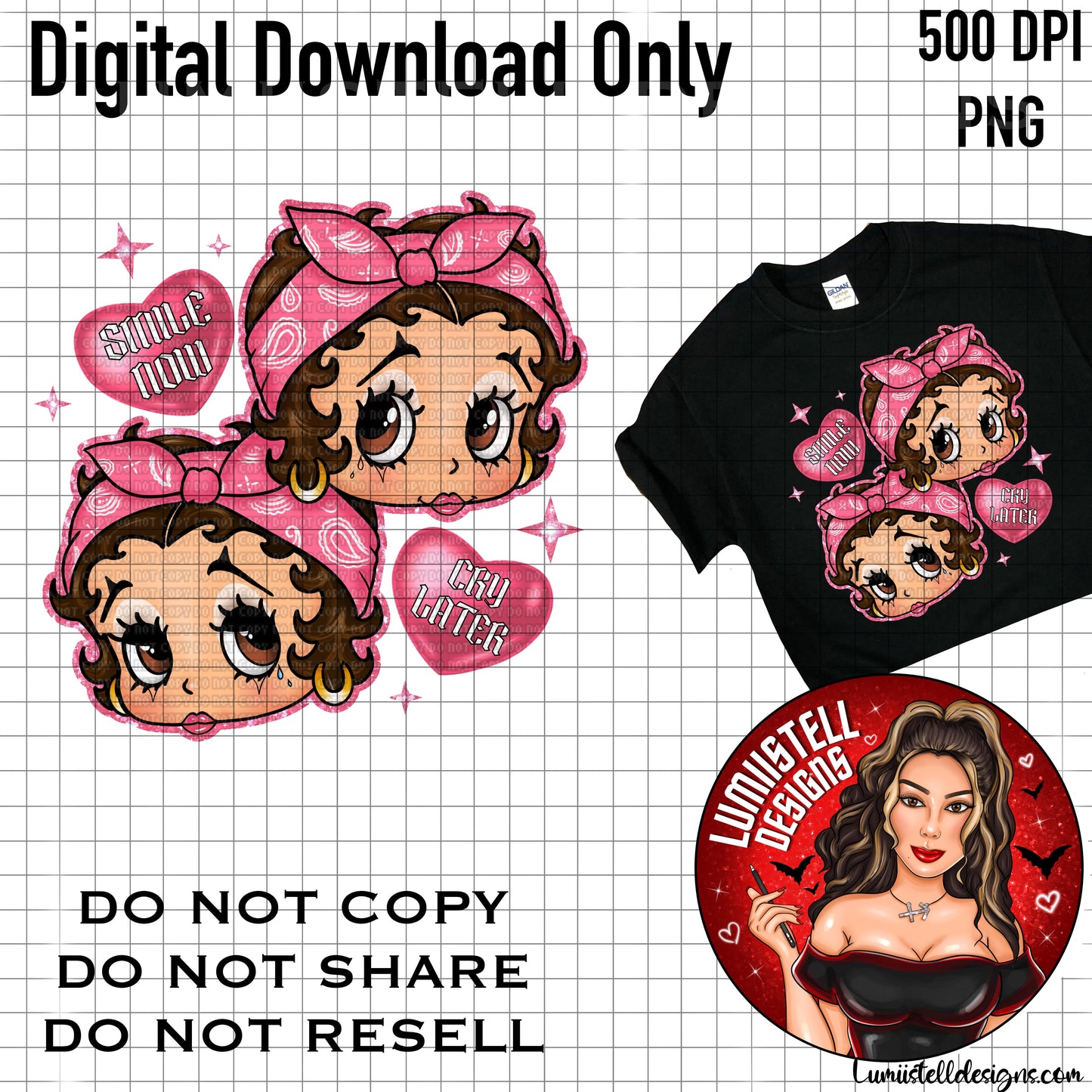 BB Pink Chicana PNG