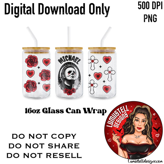 Saint Michael 16 oz. Glass Wrap File