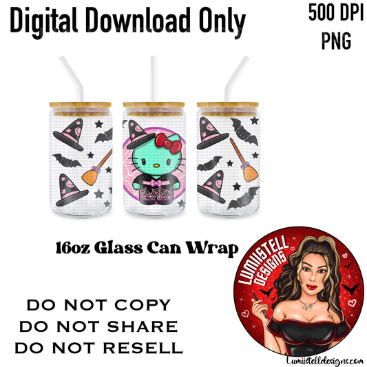 HK Witch 2 16 oz. Glass Wrap File