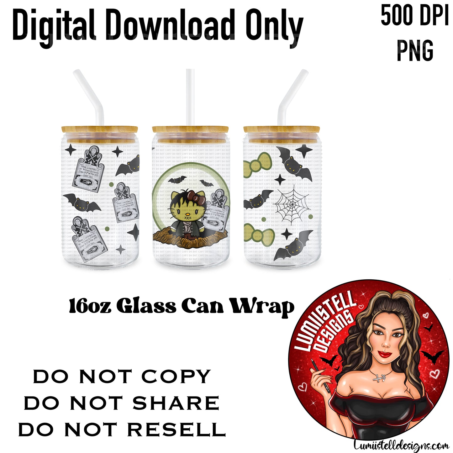 HK HP Billy 16 oz. Glass Wrap File