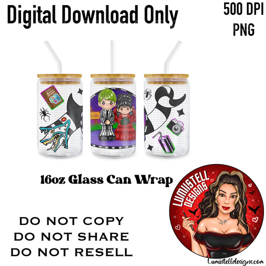 PM BJ & L 16 oz. Glass Wrap File