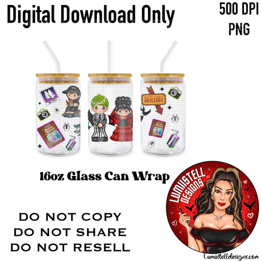 PM BJ & L V2 16 oz. Glass Wrap File