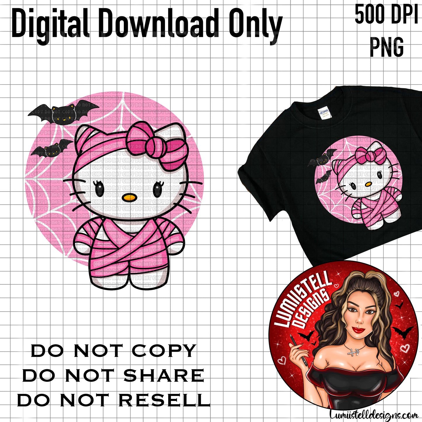 HK Pink Mummy PNG