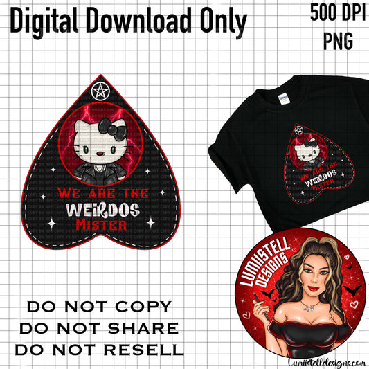 HK Nancy Red Weirdos PNG