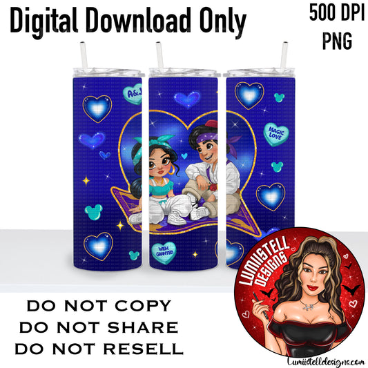 A&J Valentines 20 oz. Tumbler File