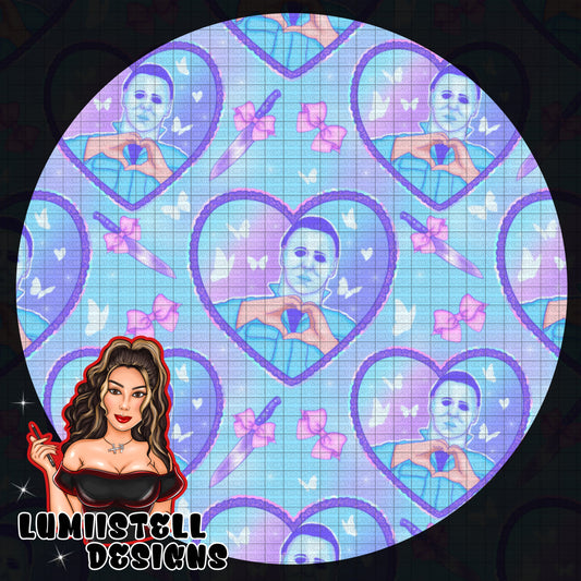 MM Horror Pastel Heart Seamless