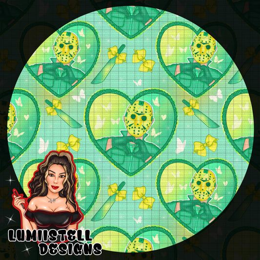 JV Horror Pastel Heart Seamless