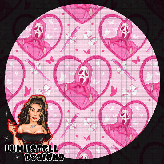 GF Horror Pastel Heart Seamless