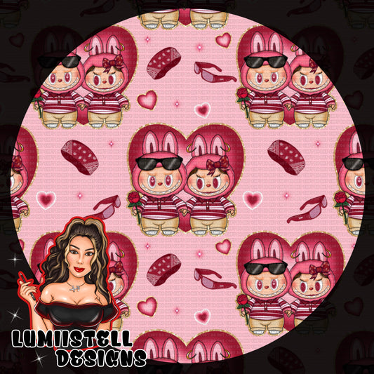 LB Chicano Pink Couple Seamless