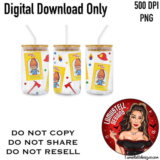 TRLS CK BOX 16 oz. Glass Wrap File