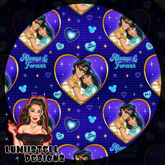 Chicano A&J Valentines Seamless