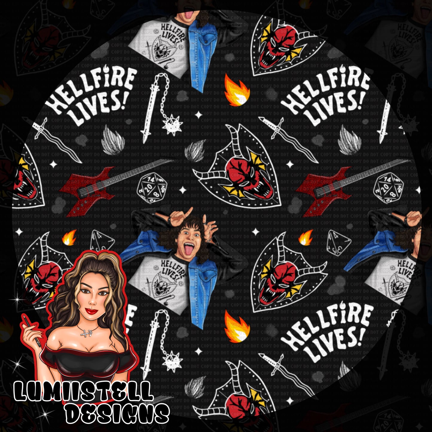 HFL ED Black Seamless