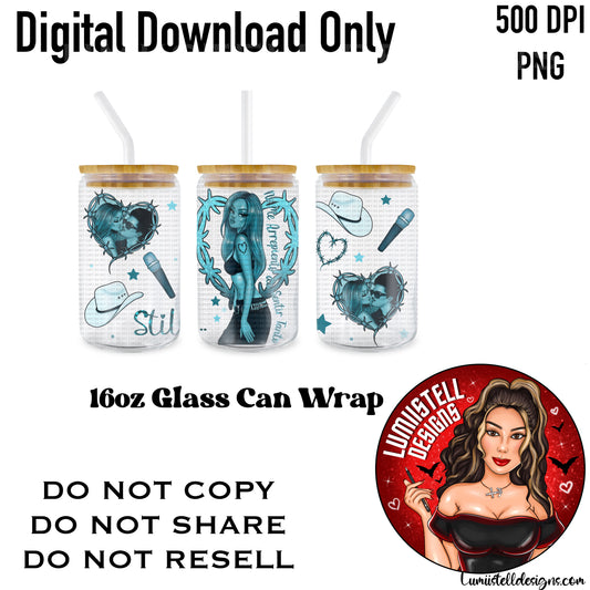 KG BM 16 oz. Glass Wrap File