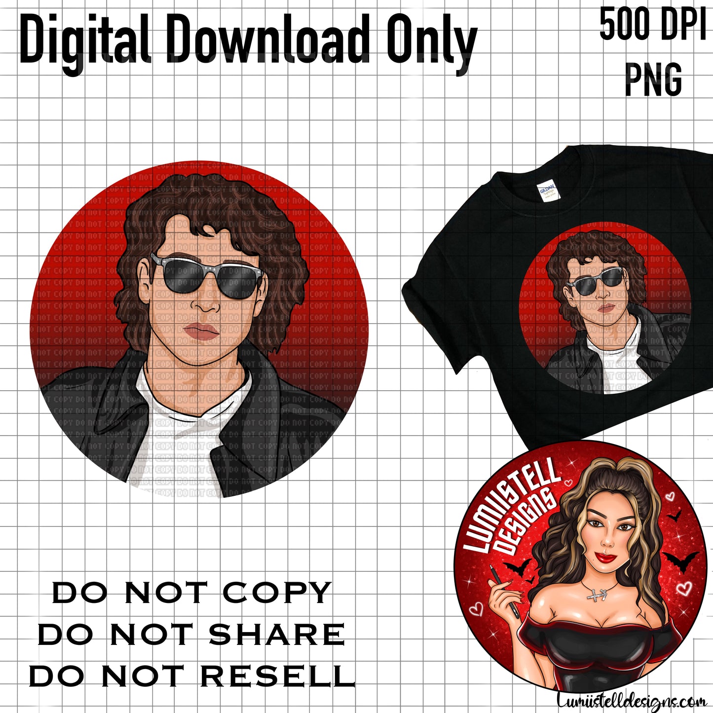 Michael LB Red PNG