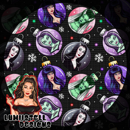 Horror Xmas Ghouls Seamless