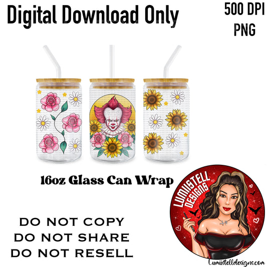 Spring Horror PW 16 oz. Glass Wrap File