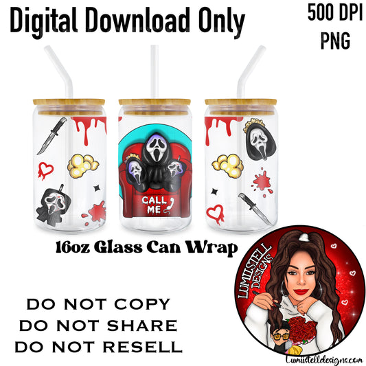 GF Movie Theater No Text 16 oz. Glass Wrap File