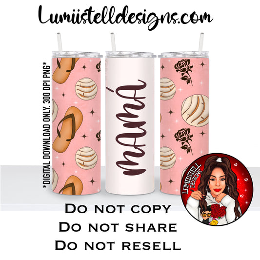 Mama Concha Chancla 20 oz. Tumbler File