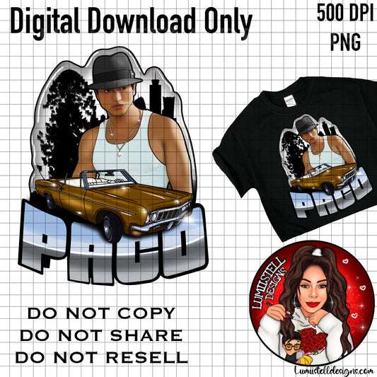 Paco Lowrider PNG