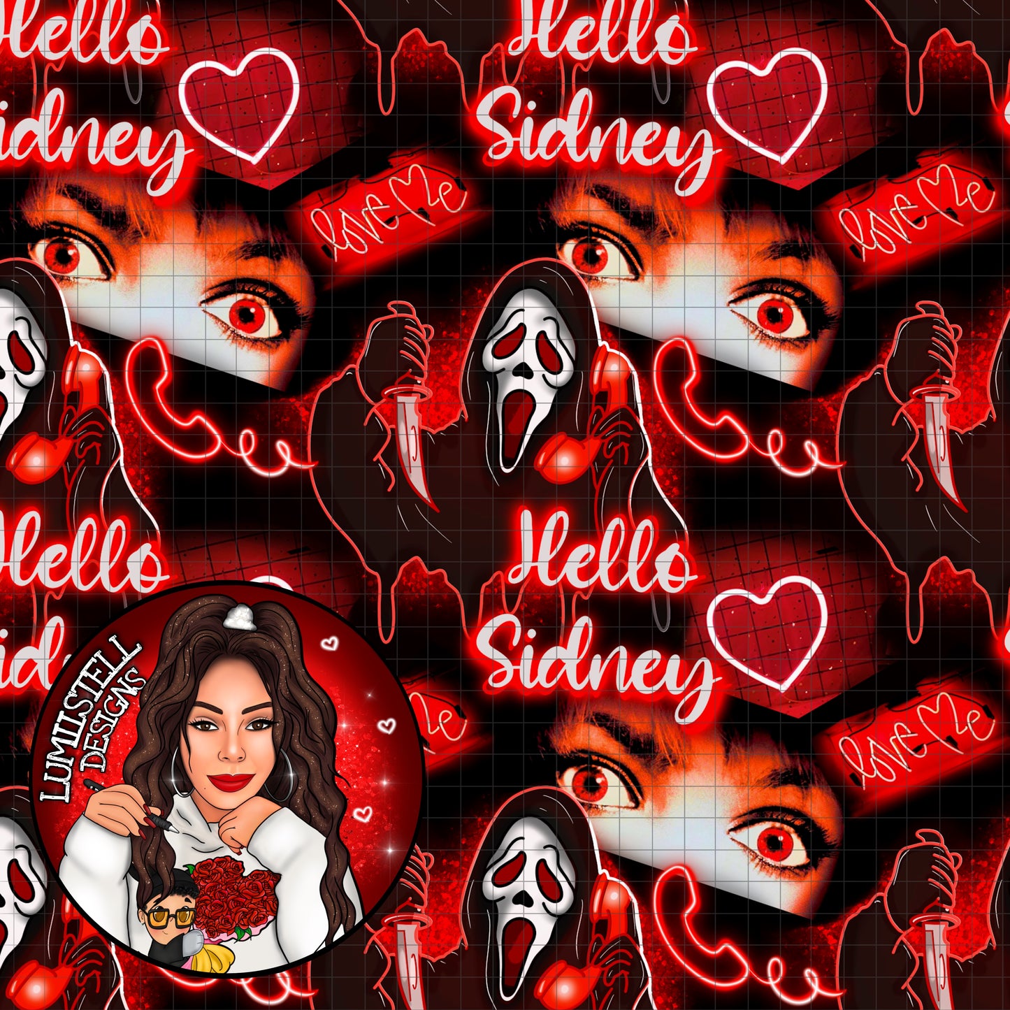 Red Aesthetic GF Seamless