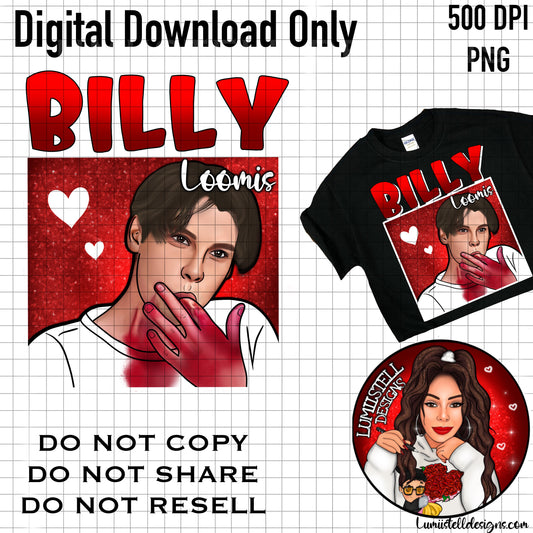 Billy Red Glitter GF Sub File