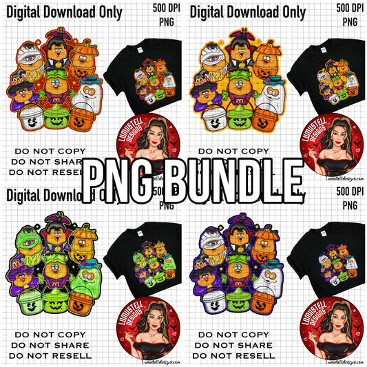 McDs Nuggies PNG Bundle