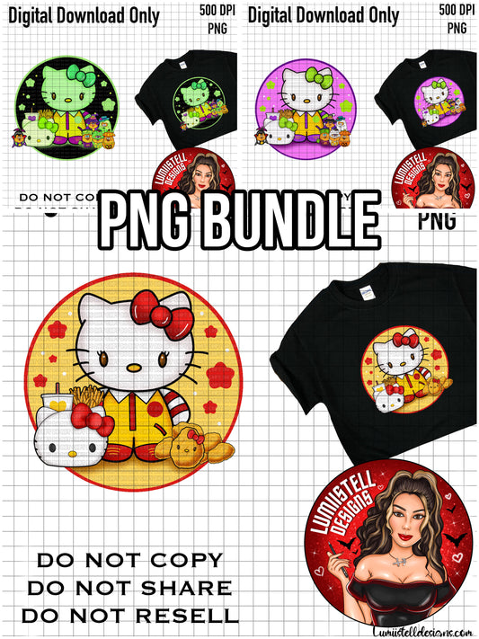 HK MCDs PNG Bundle