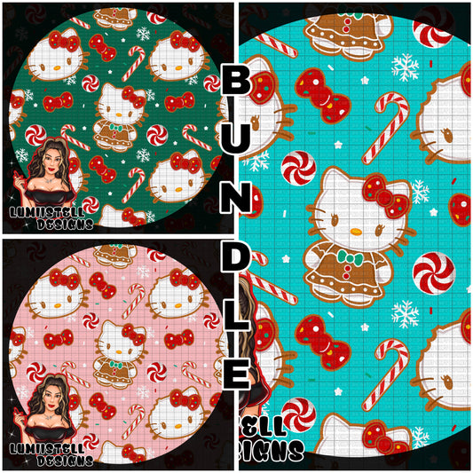 HK Xmas Gingerbread Seamless Bundle