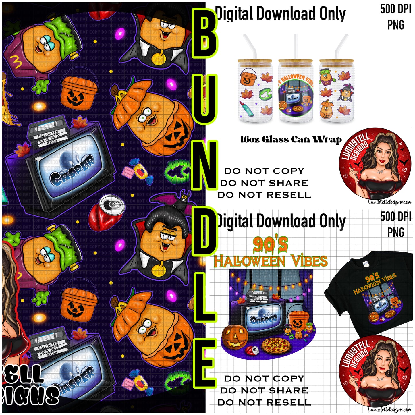 90s Halloween Vibes Bundle