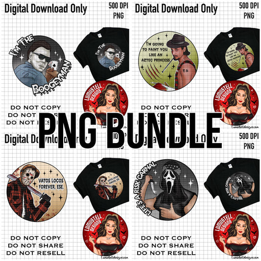 BIBO Spooky PNG Bundle