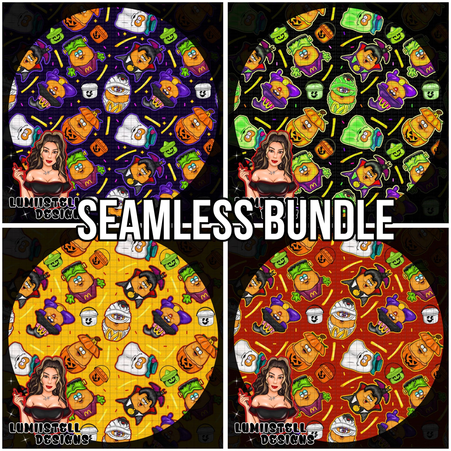 McDs Nuggies Seamless Bundle