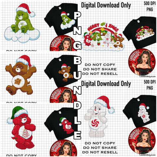 CB Xmas PNG Bundle