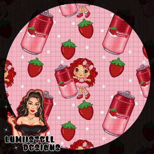 Strawberries N Cream Seamless
