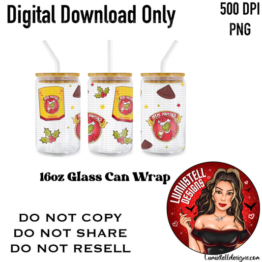 Abuelita GR 16 oz. Glass Wrap File