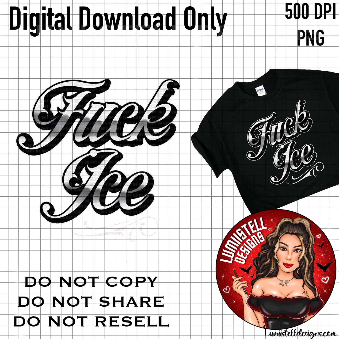 Fuck Ice V2 PNG