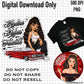 Chicana Mom Colored/BnW REGULAR PNG