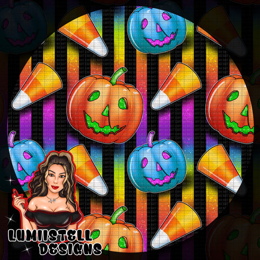 Rainbow Pumpkin Seamless