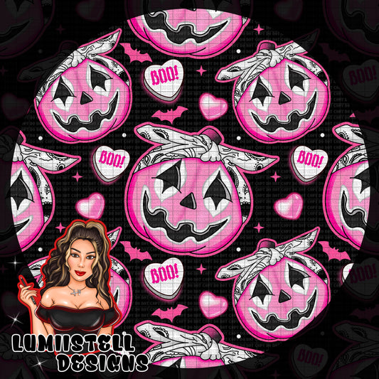 Black/Pink Pumpkin Payasa Seamless