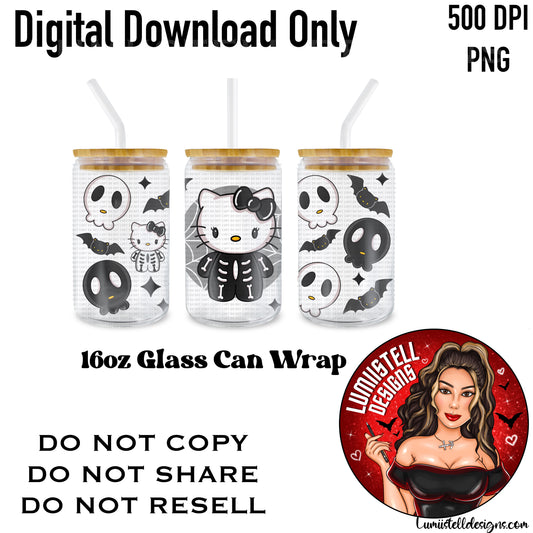 HK Skelly 16 oz. Glass Wrap File