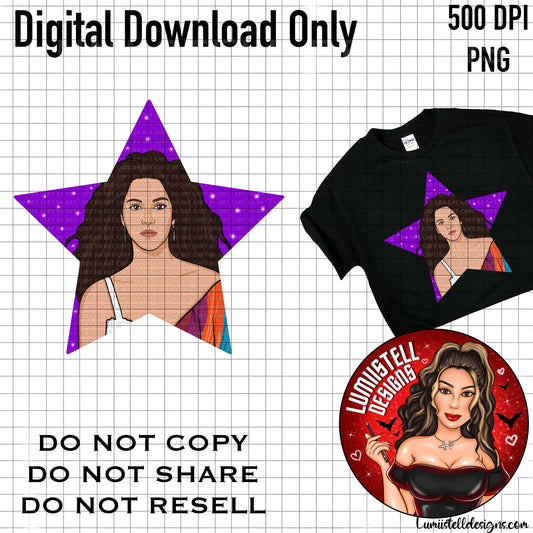 Star Purple PNG