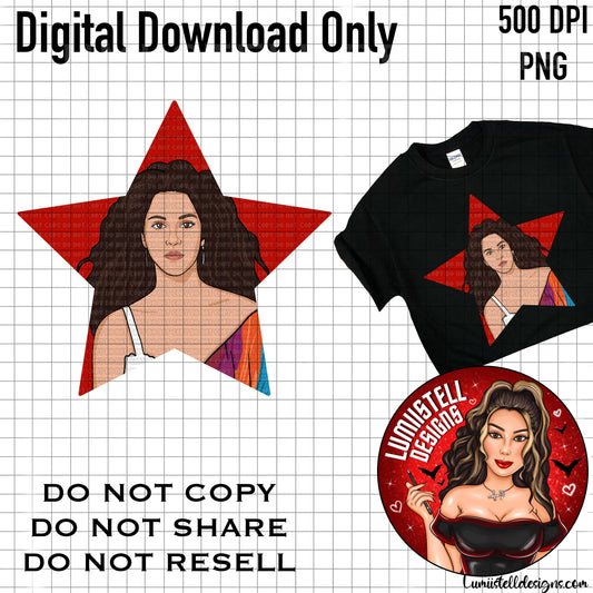 Star Red PNG
