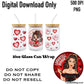 PM Anti-Valentines Babygirl 16 oz. Glass Wrap File
