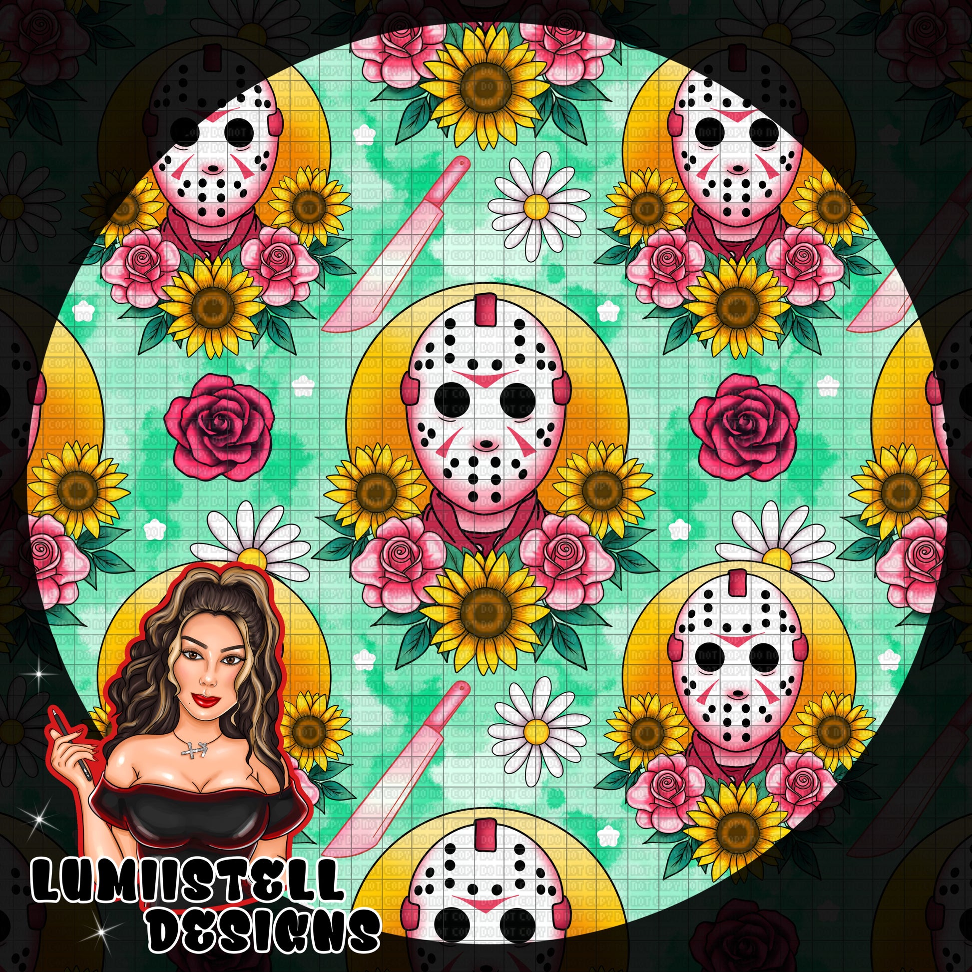 Spring Horror JV Seamless – LumiistellDesigns