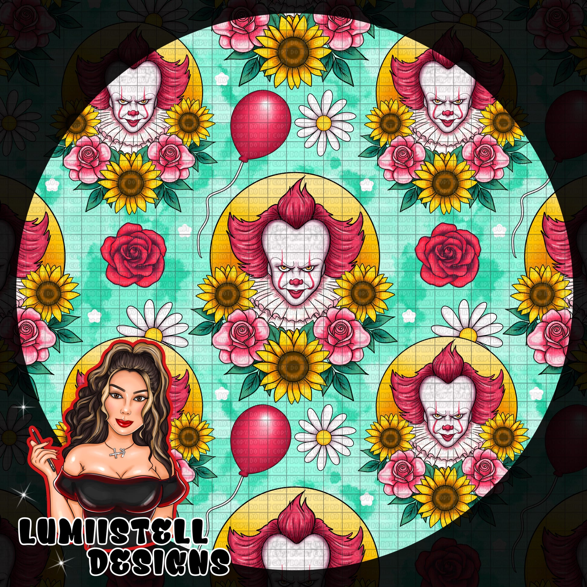 Spring Horror PW Seamless β LumiistellDesigns